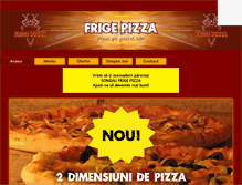 Tablet Screenshot of frigepizza.ro